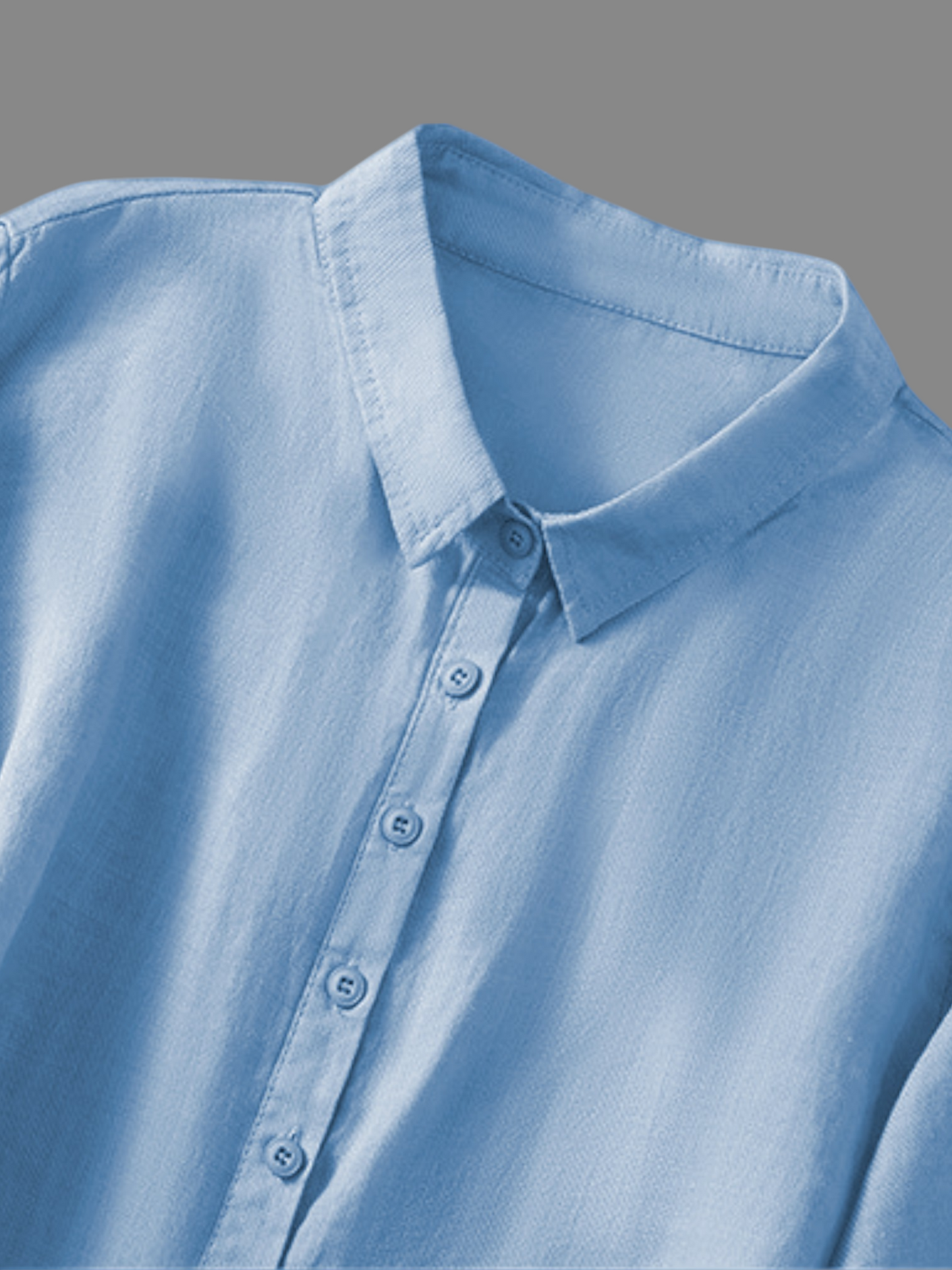 Sky Blue Colour Plain Kurta For Women